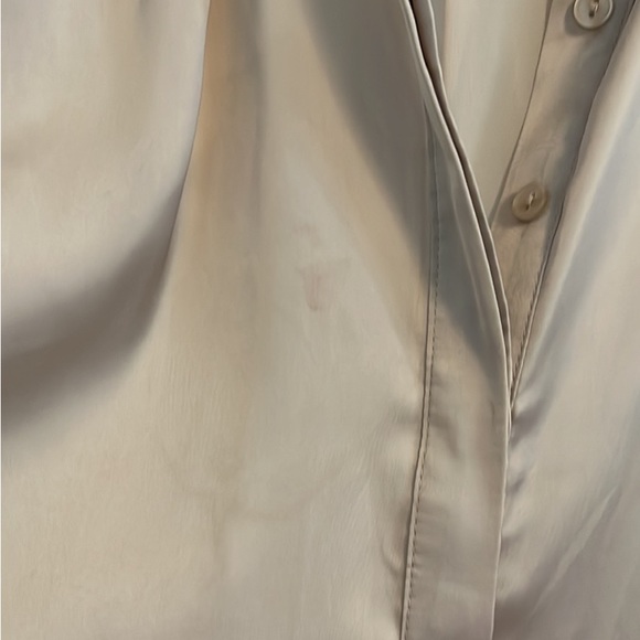 Long flowy satin style shirt. - Picture 3 of 3
